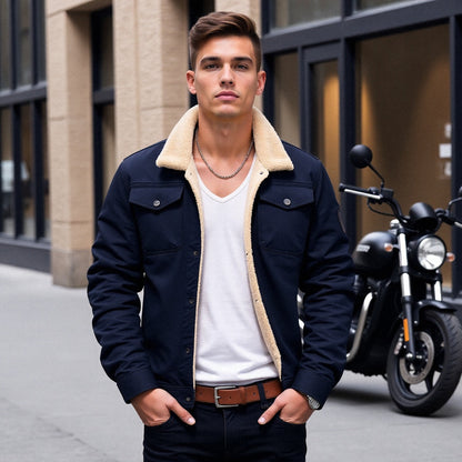 Grant | Men's Warm Sherpa-Lined Winter Jacket