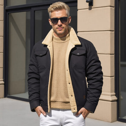 Grant | Men's Warm Sherpa-Lined Winter Jacket
