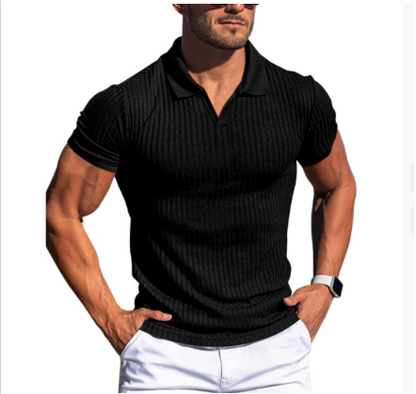 Men's Polo Shirt Cotton Breathable