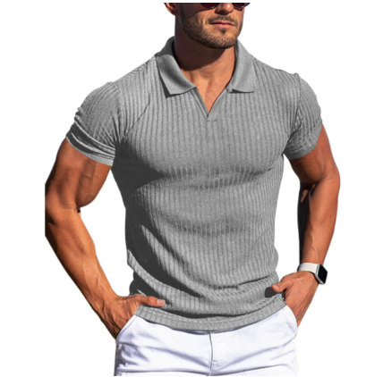 Men's Polo Shirt Cotton Breathable