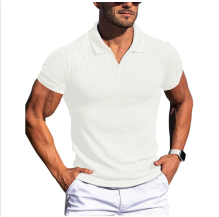 Men's Polo Shirt Cotton Breathable - 
Fashinoza