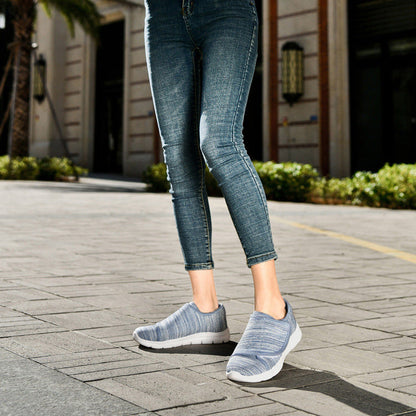 Orthopedic Diabetic Walking Shoes for Women with Wide Width and Adjustable Strap
