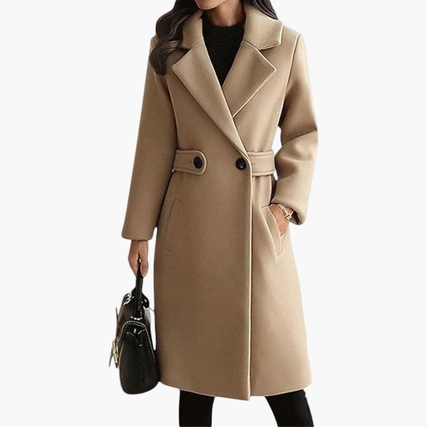Eleanor | Women’s Spring Tailored Long Coat