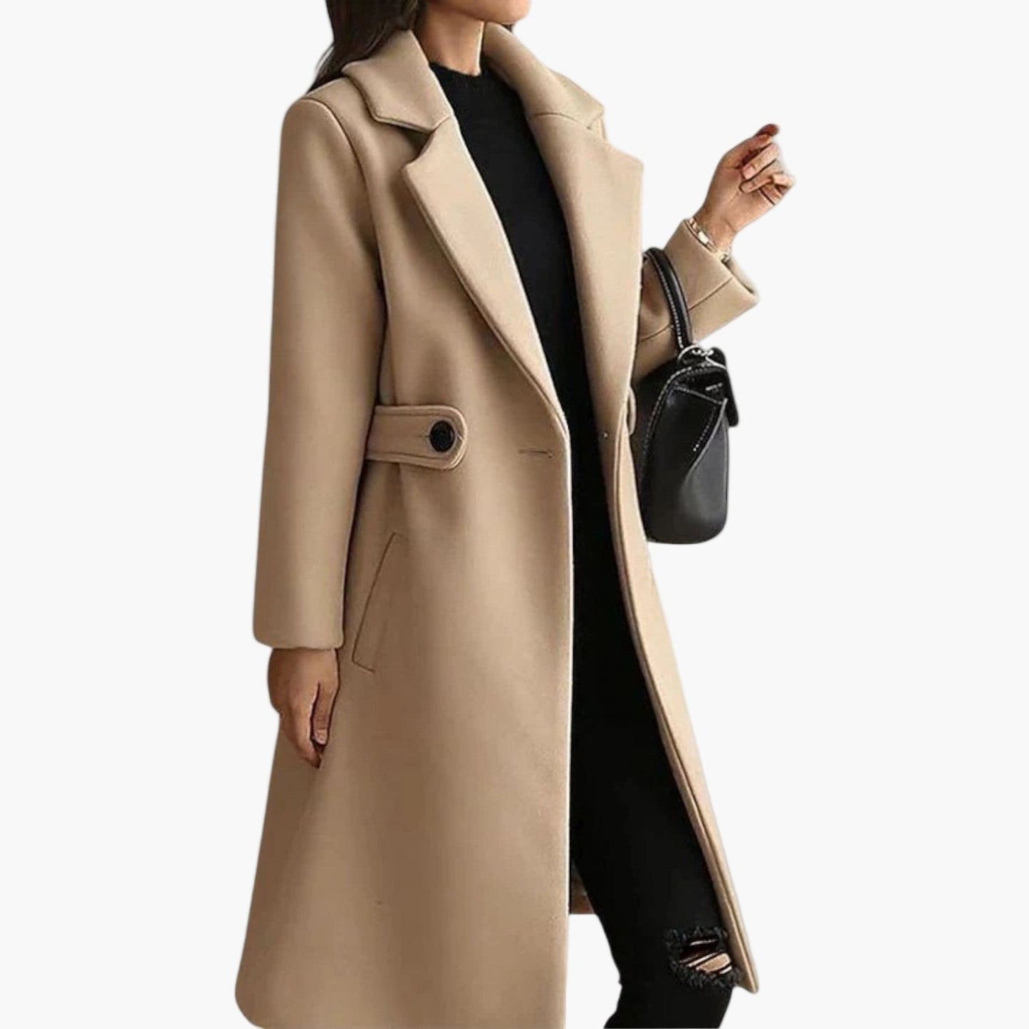 Eleanor | Women’s Spring Tailored Long Coat