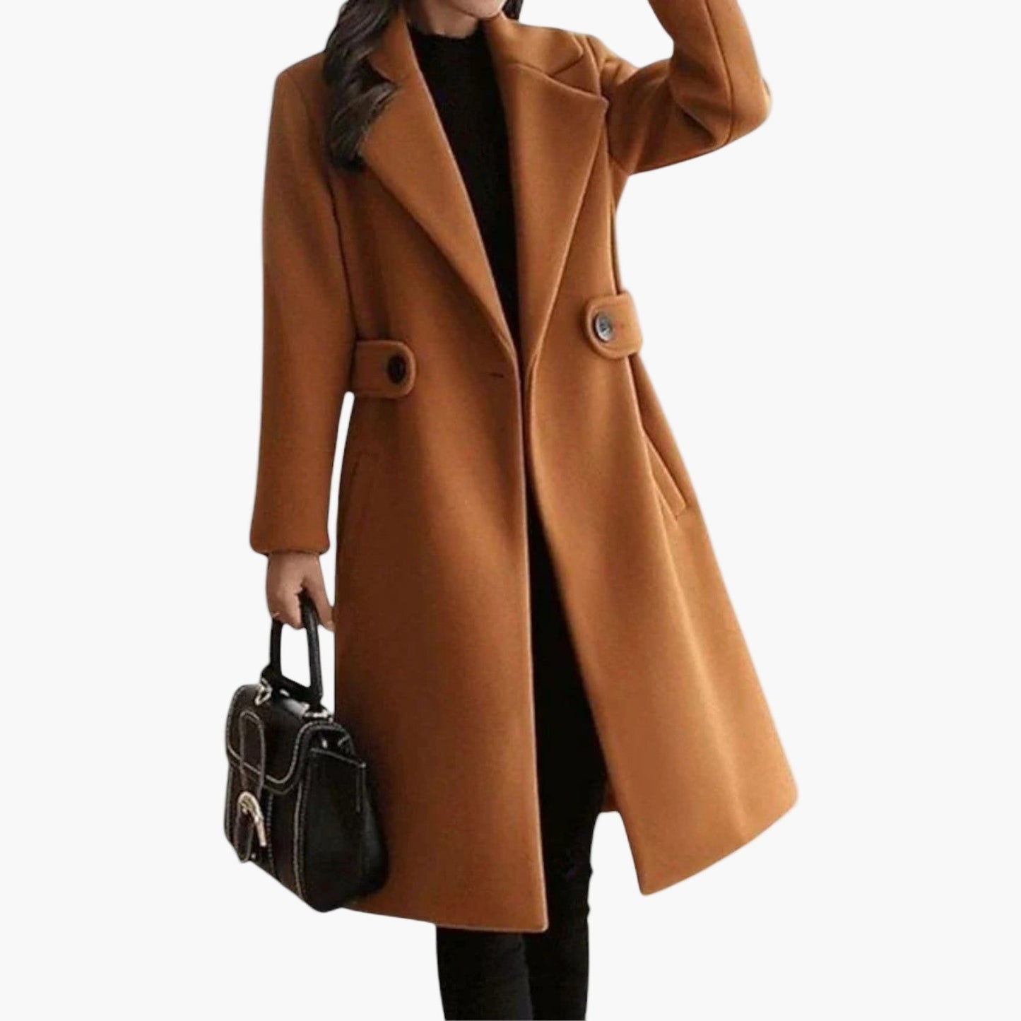 Eleanor | Women’s Spring Tailored Long Coat