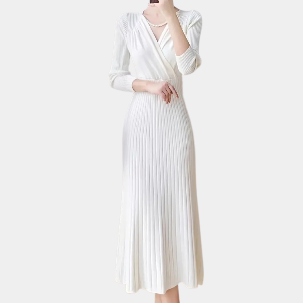 Women's Knitted Dress - 
Fashinoza