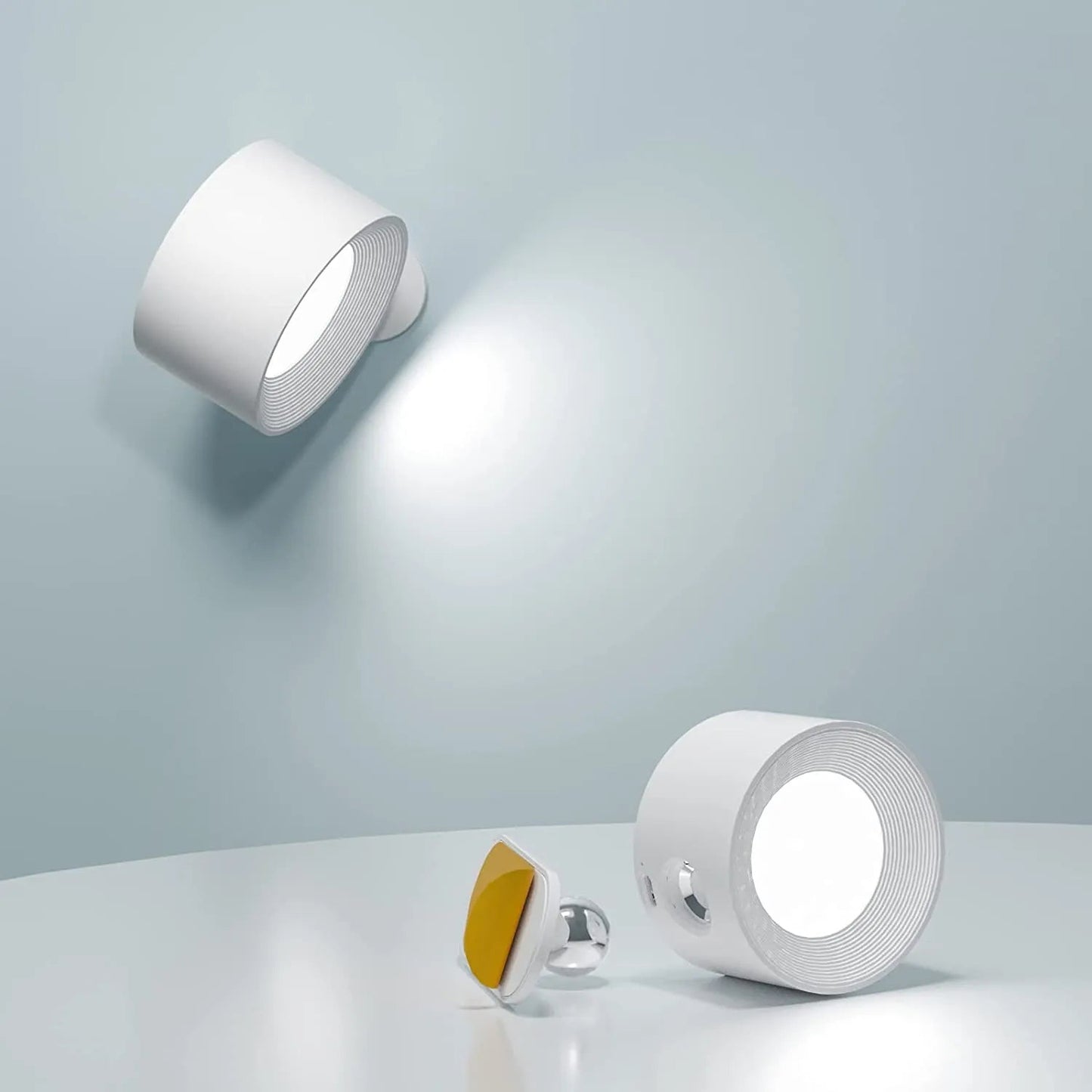 Magnetic Cordless Wall Lamp Rechargeable LED - 
Fashinoza