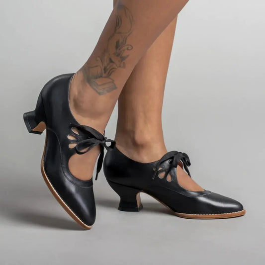 Women's Mary Jane Heels Comfortable - 
Fashinoza