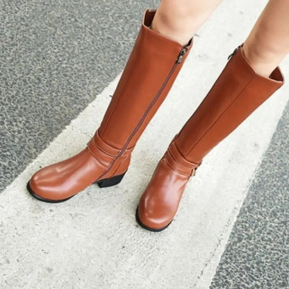 Elegant Knee High Boots for Women – Stylish & Comfortable in Black or Brown