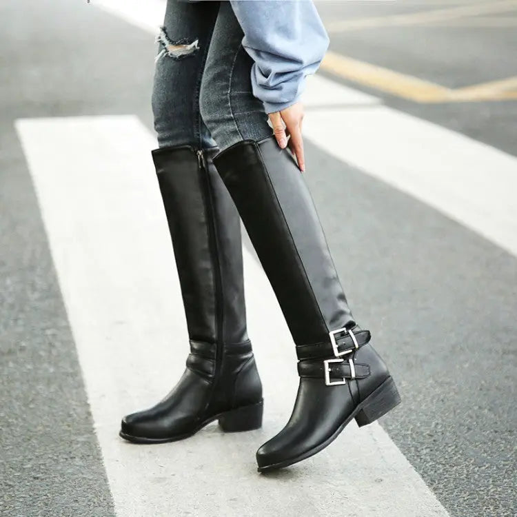 Elegant Knee High Boots for Women – Stylish & Comfortable in Black or Brown