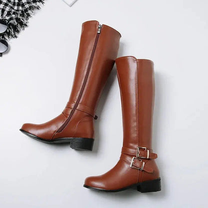 Elegant Knee High Boots for Women – Stylish & Comfortable in Black or Brown