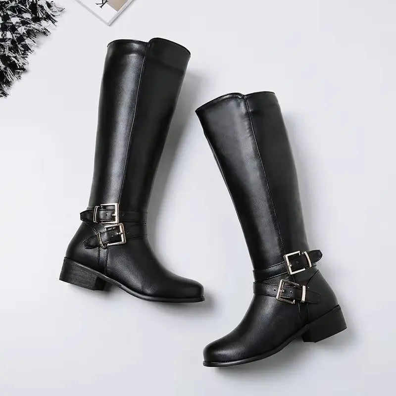 Elegant Knee High Boots for Women – Stylish & Comfortable in Black or Brown