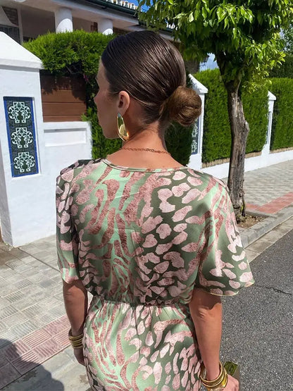 Women's Wrap Dress Elegant Flattering