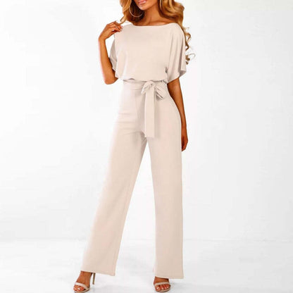 Abigail | Women Summer Belted Wide Leg Set