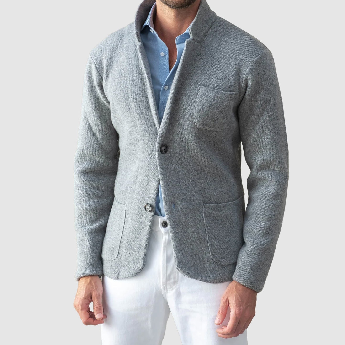 Women's Elegant Knitted Jacket Soft Knitwear