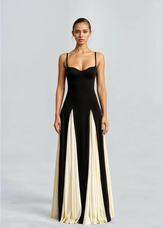 Women's Maxi Dress Elegant Flowing - 
Fashinoza