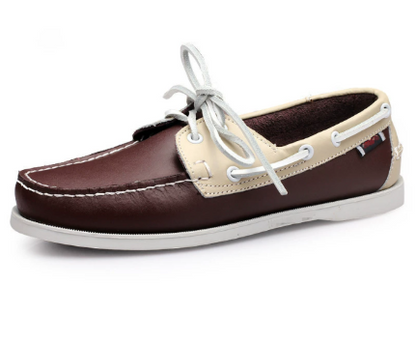 Elliott Men's Leather Loafers Classic Brown - 
Fashinoza