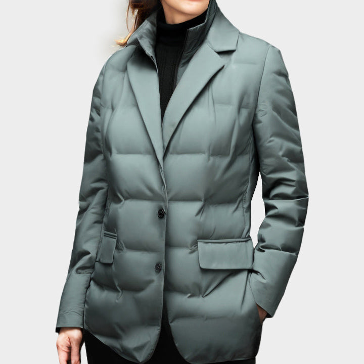 Women’s Quilted Tailored Puffer Jacket
