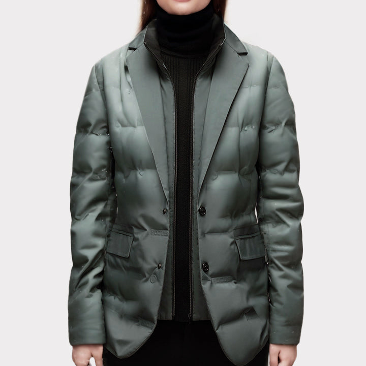 Women’s Quilted Tailored Puffer Jacket