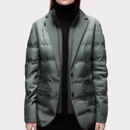Women’s Quilted Tailored Puffer Jacket