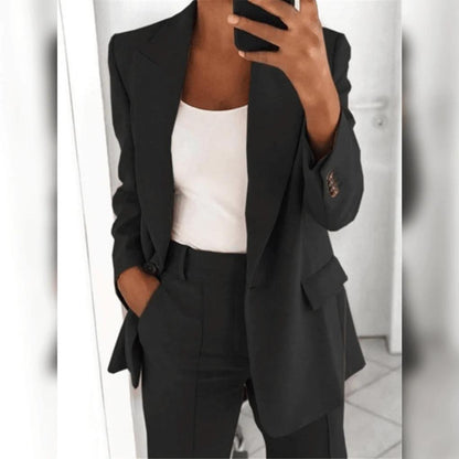 Women's 2-Piece Suit Set Formal Wear - Fashinoza