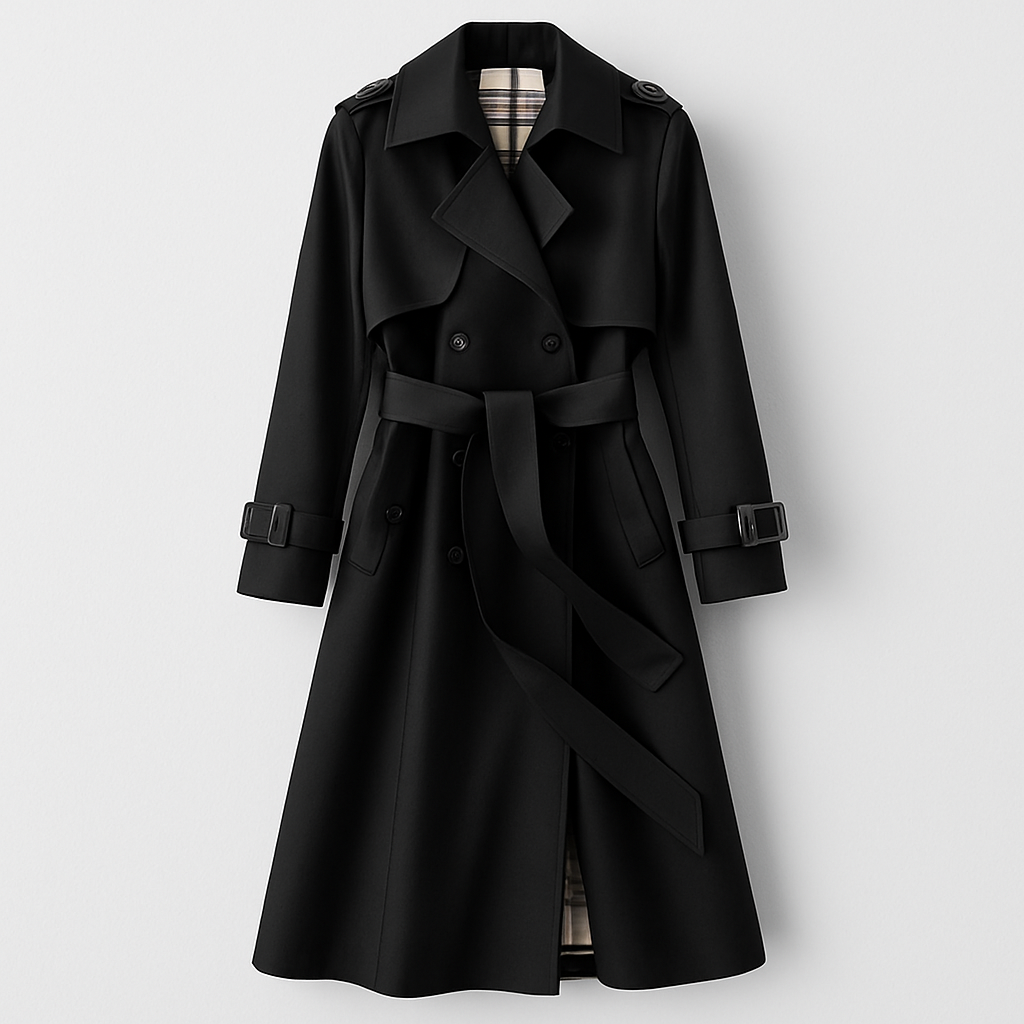 Emalie Women's Classic Trench Coat