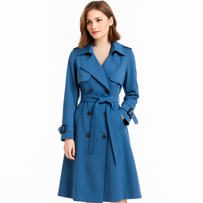 Emalie Women's Classic Trench Coat