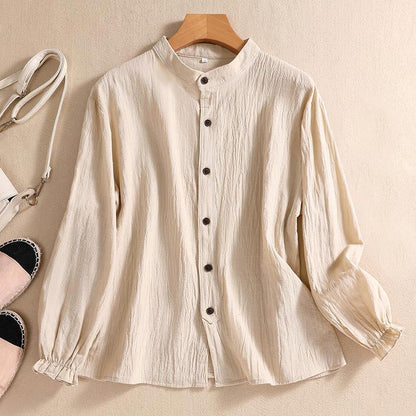 Women's Cotton Blend Tunic Blouse