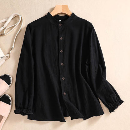 Women's Cotton Blend Tunic Blouse