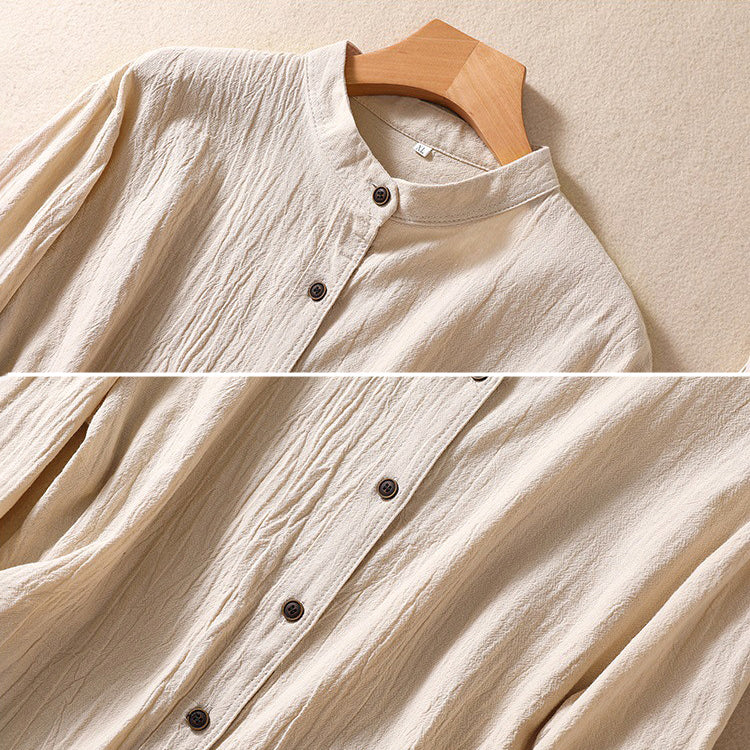 Women's Cotton Blend Tunic Blouse