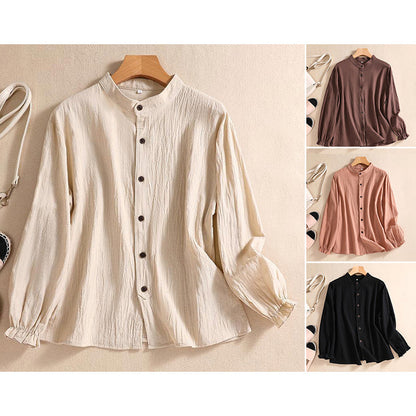 Women's Cotton Blend Tunic Blouse