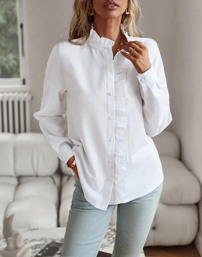 Women's Everyday Blouse Cotton Casual