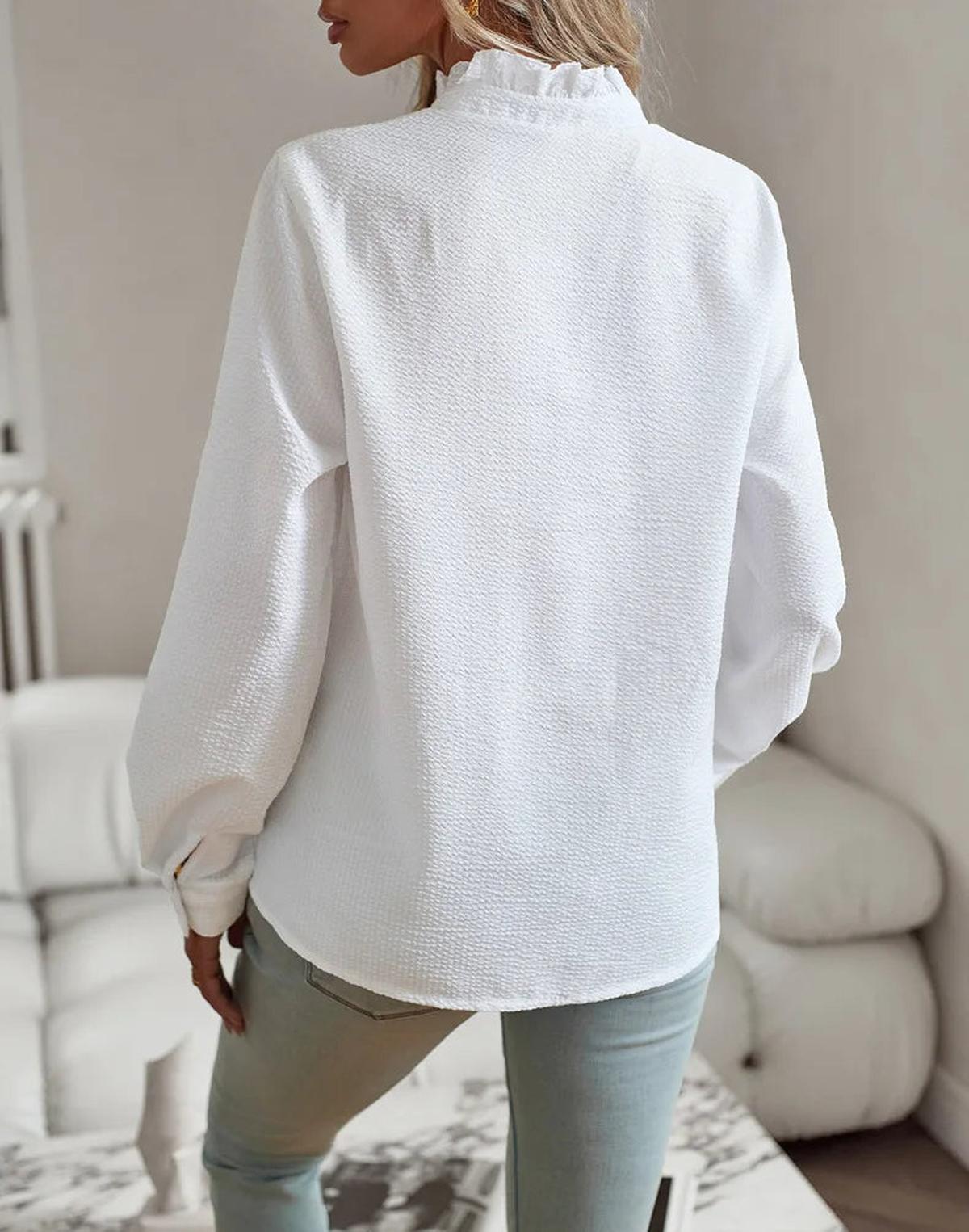 Women's Everyday Blouse Cotton Casual