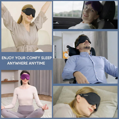 Silk Sleep Eye Mask Black