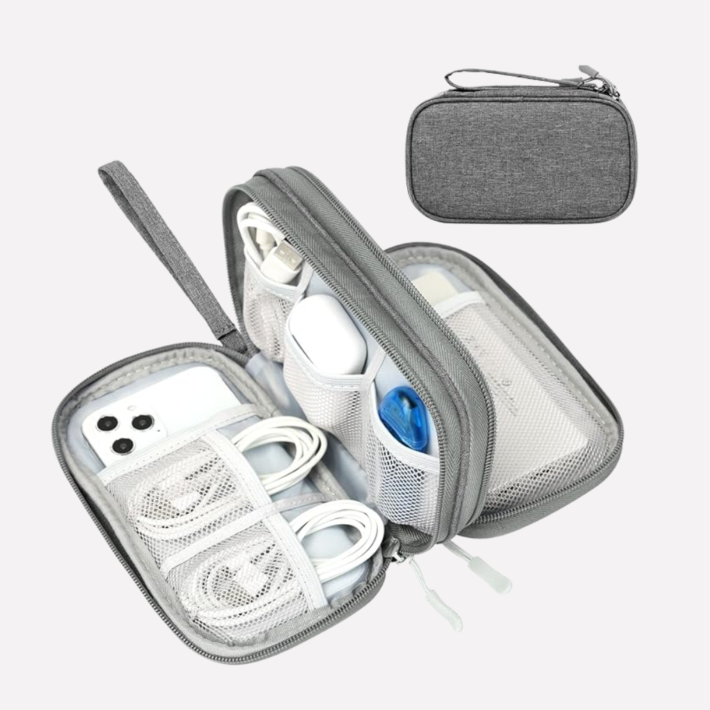 Travel Electronics Organizer Pouch