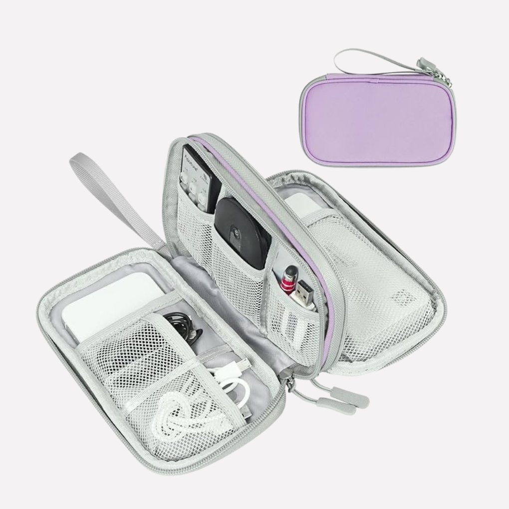Travel Electronics Organizer Pouch