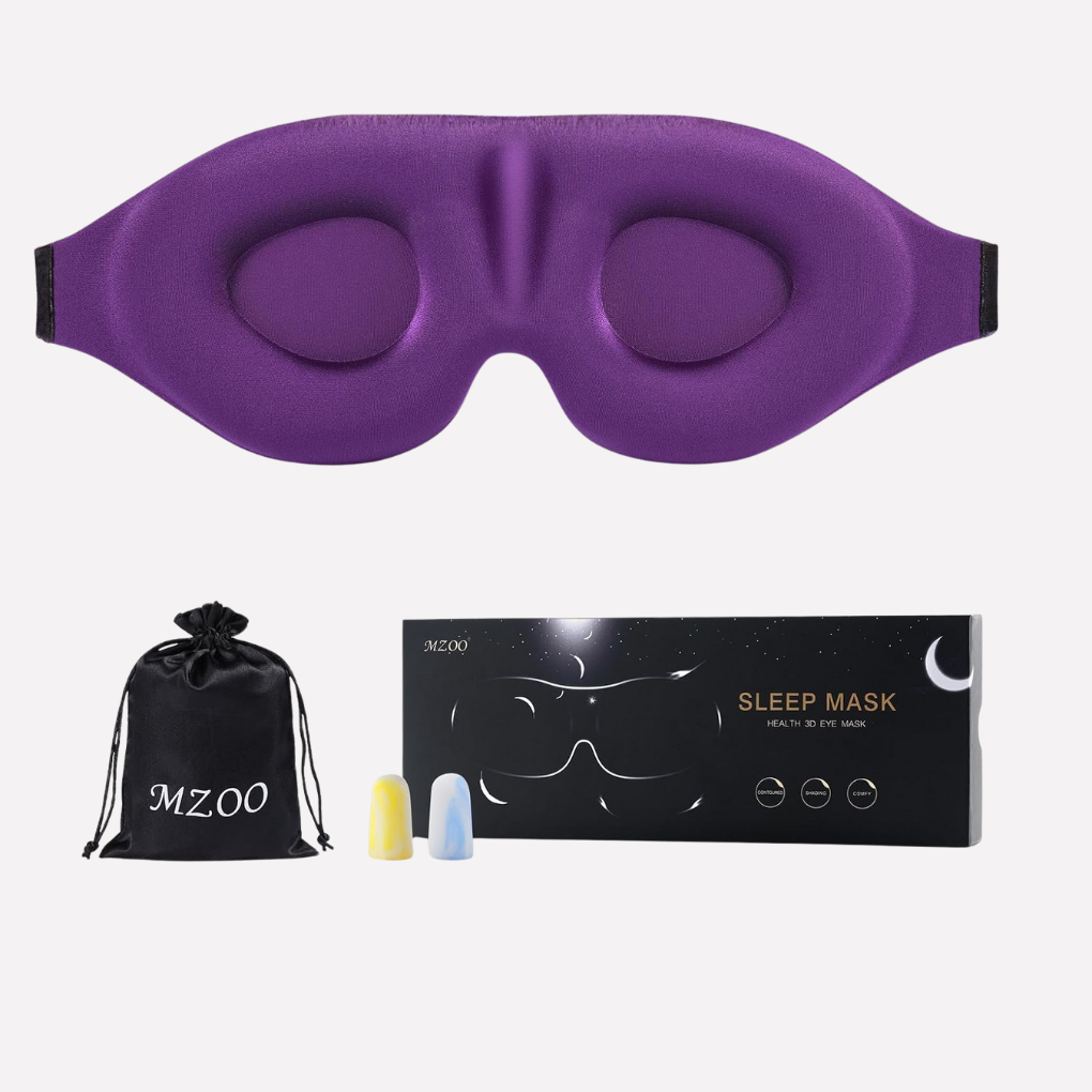 Silk Sleep Eye Mask Black