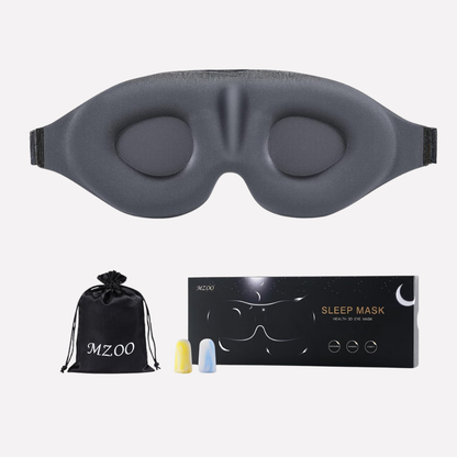 Silk Sleep Eye Mask Black