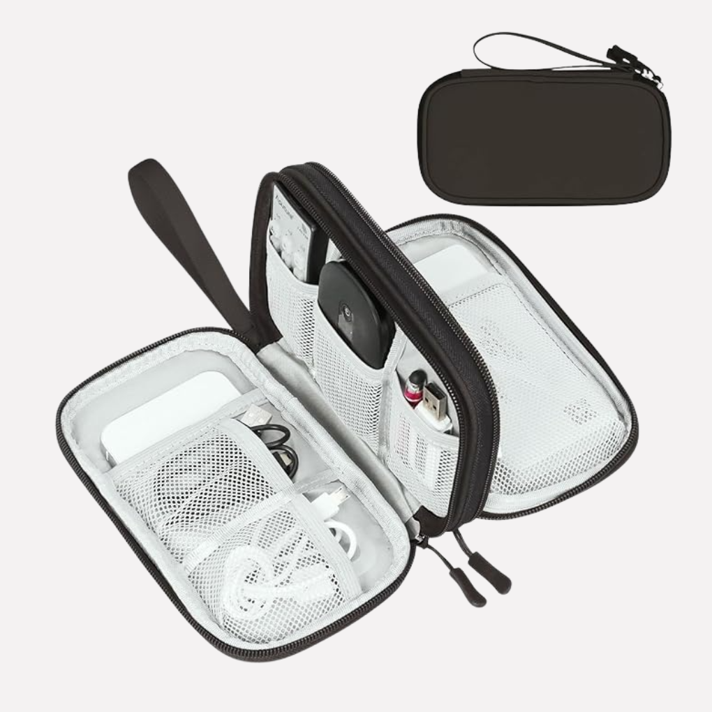 Travel Electronics Organizer Pouch