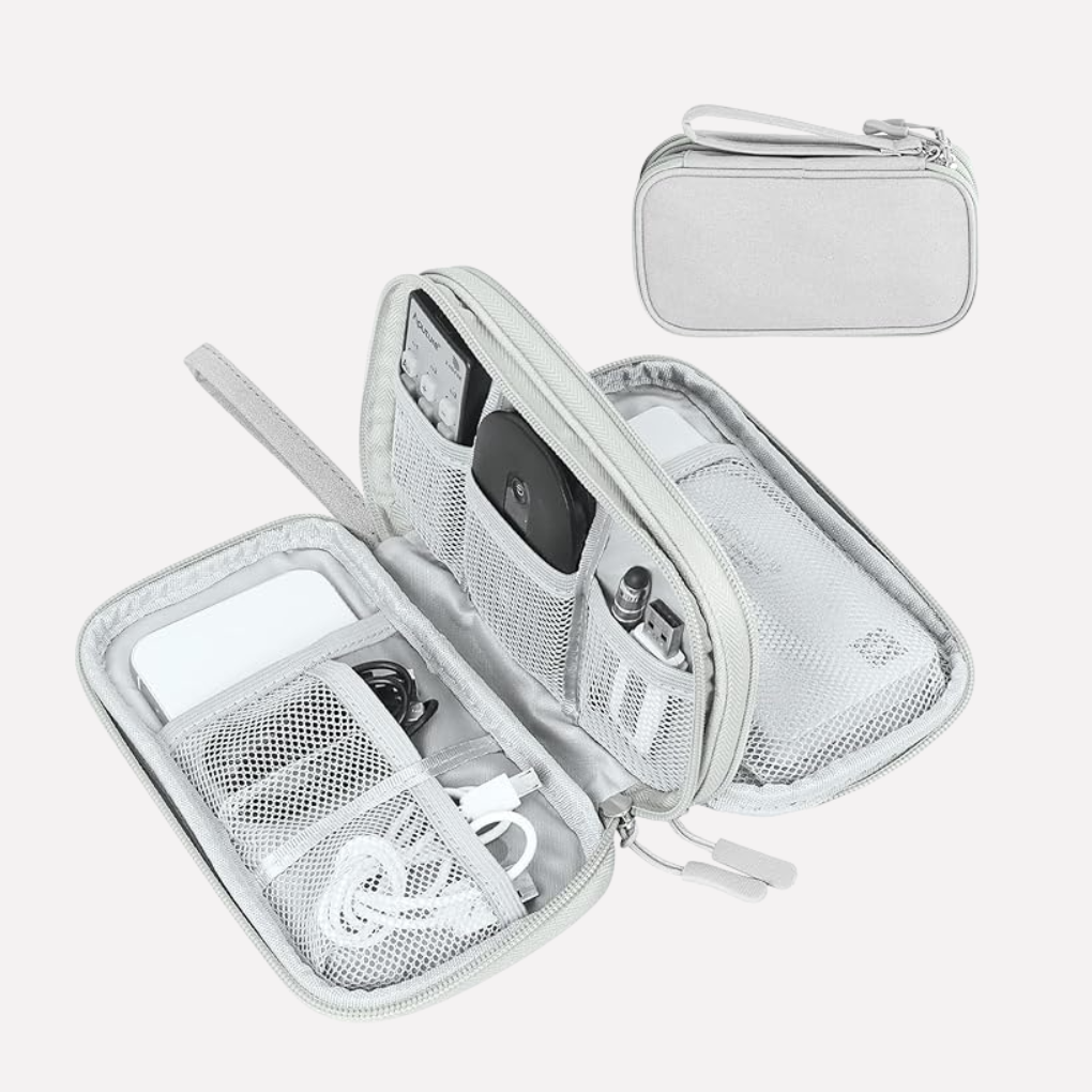 Travel Electronics Organizer Pouch