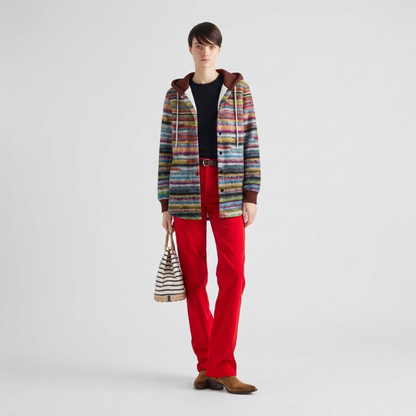 Women's Hooded Winter Cardigan - Fashinoza