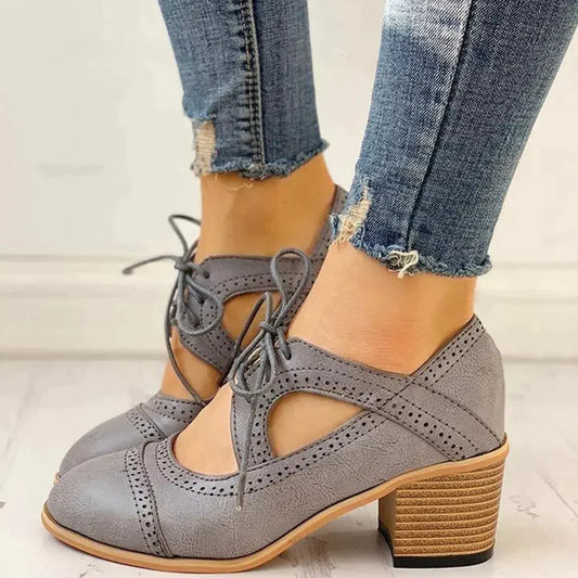 Hazel | Women Summer Lace Up Heels