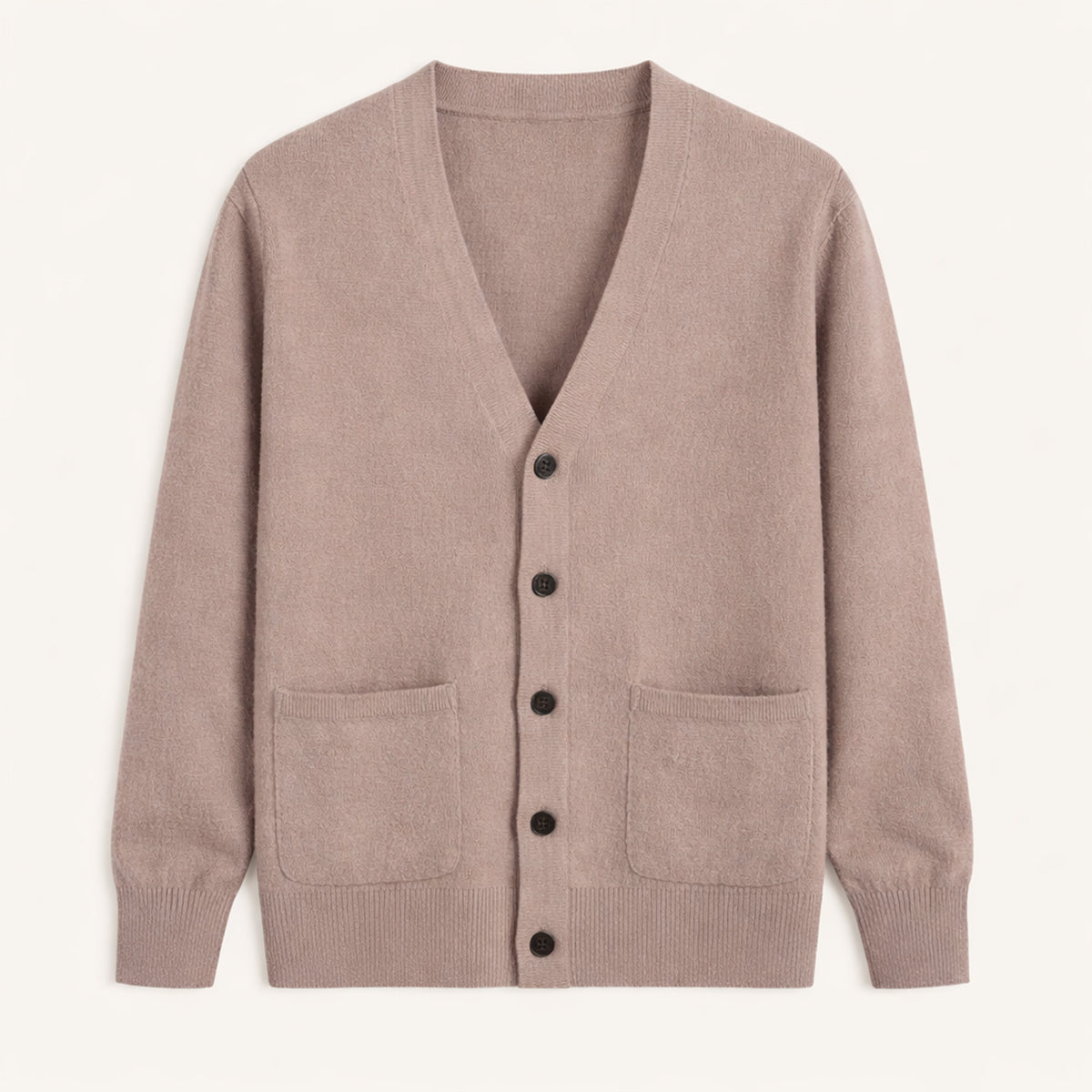 Men's 100% Cashmere Cardigan - Fashinoza