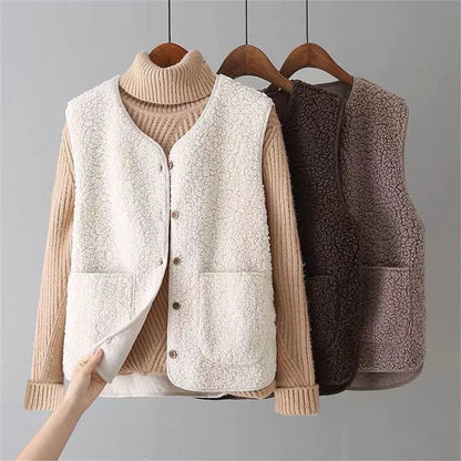Women's Sleeveless Vest - Fashinoza