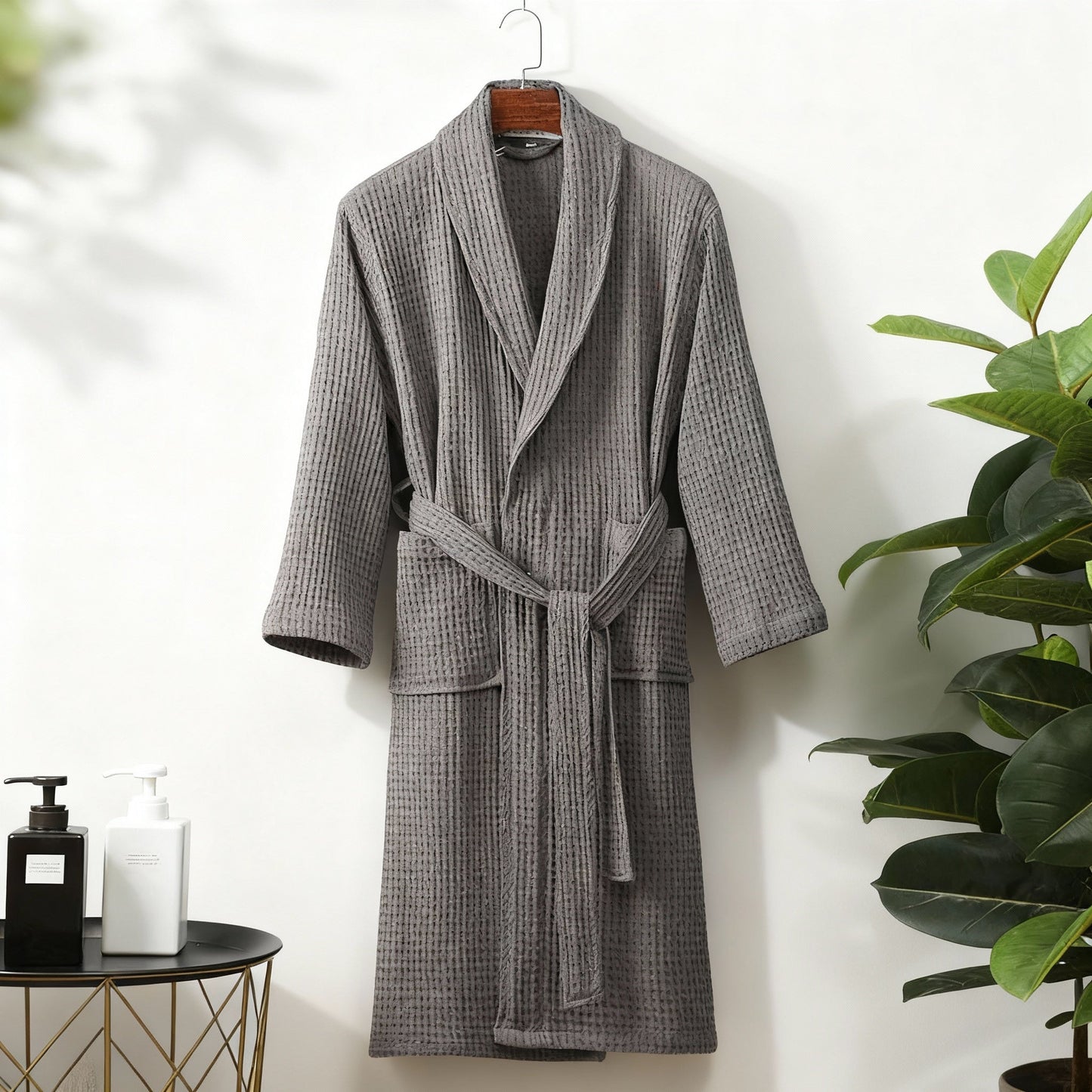 Isabel | Women’s Spring Waffle Lounge Robe