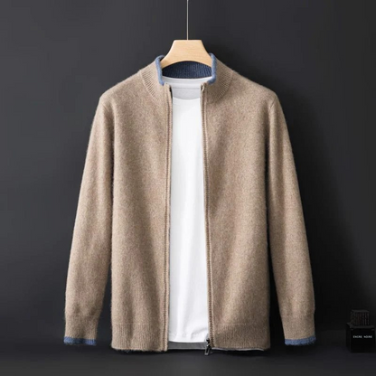 Men's Wool Cardigan Classic