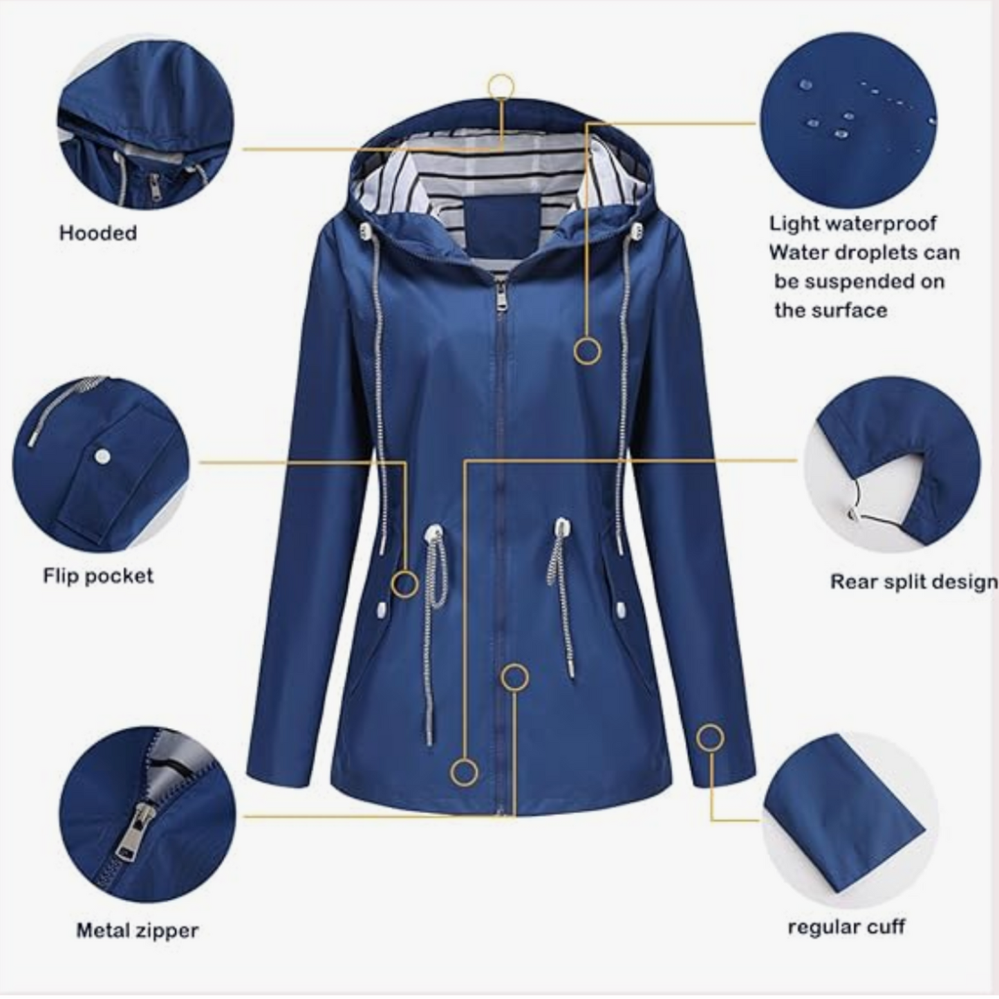 Waterproof Jacket Sleek Design