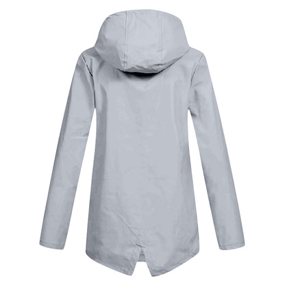 Women's Rain Jacket With Hood