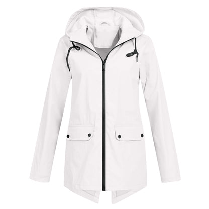 Women's Rain Jacket With Hood