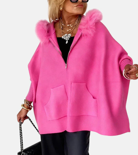 Women's Casual Hooded Coat - Fashinoza
